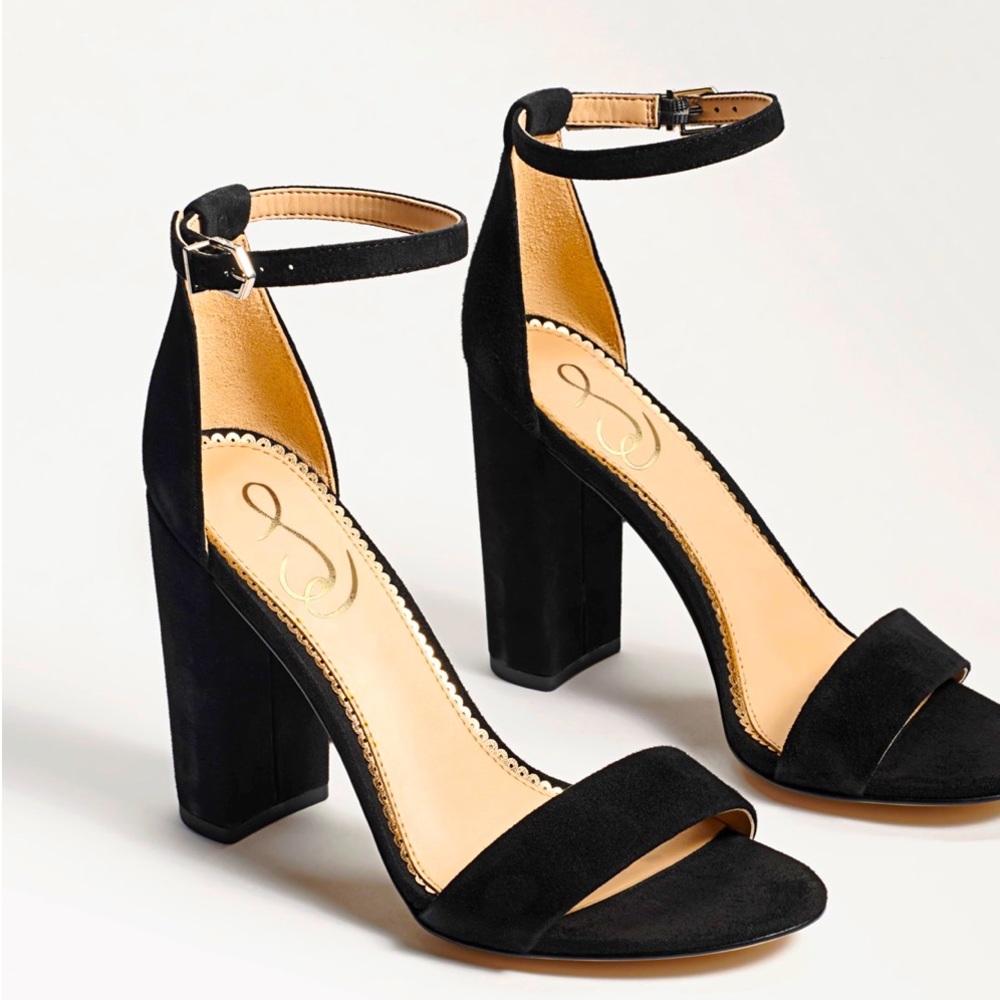 SAM EDELMAN YARO BLOCK HEEL. WORN ONCE. SIZE 8